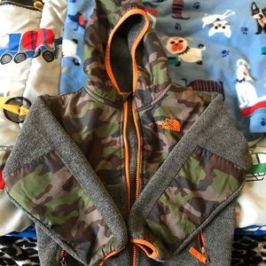 4T Camo North Face Jacket- Unisex